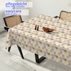 Splenditex Oilcloth Tablecloth Washable Wax Tablecloth Plastic Tablecloths Premium Embossing