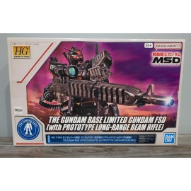 Bandai HG 1/144 Gundam FSD Prototype Long Range Rifle Model Kit (Gundam Base Limited)