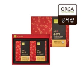 Olga Barley Barley/Pulmuone ORGA Agarwood Red Ginseng Extract 10gx60 sachets / 보리보리/풀무원 ORGA 침향 홍삼정 10gx60포