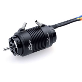 KingVal Replacement 2968 3800KV Brushless Motor Shaft Diameter 4mm with Water Cooling Jacket Compatible with RC Boat