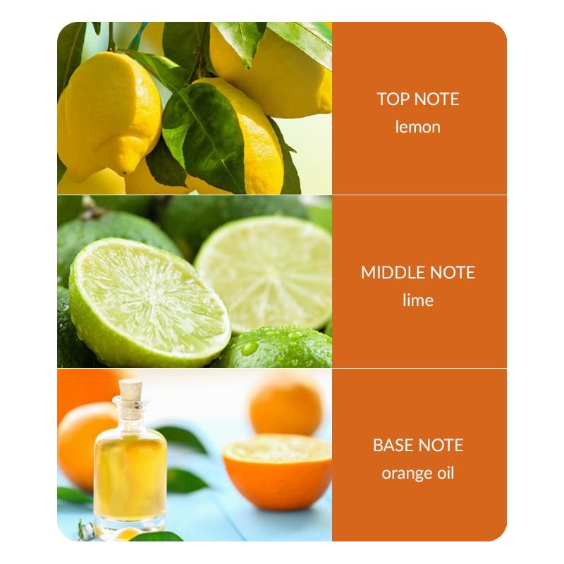 Heart & Home Ellipse Twin Wick - Citrus Crush