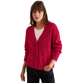 Cecil Women's Cardigan with Structure, Granita Red