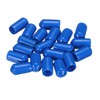 QUARKZMAN Pack of 20 Rubber Caps 7.5 mm ID Vinyl