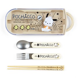 Sanrio 742554 Pochacco Lunch Trio Set (KIDS)