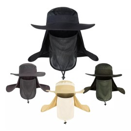 Veraly Sombrero De Proteccion Sol Cuello Cara Transpirable Chico