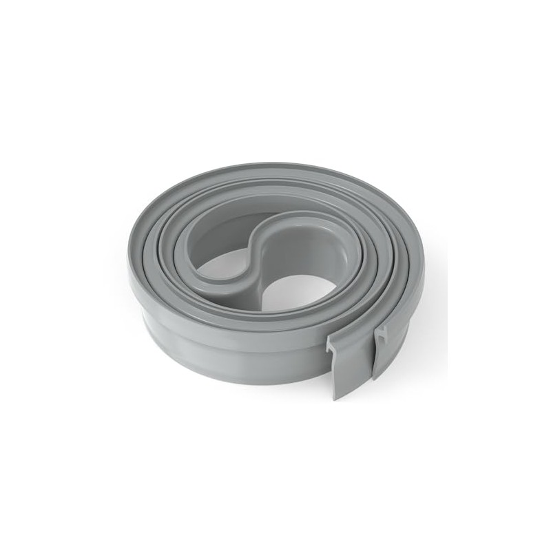 PalpitateC Shower Door Bottom Seal - 36" Long Angled Vinyl