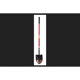 UnionTools Razor-Back Steel 9-1/2 in. W x 59.25 in. L Round Point Shovel Fiberglass