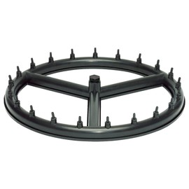 Little Giant RJ21 17-inch Diameter Spray Ring with 21 Jets for Pond, Fountain or Water Display, Black, 517200