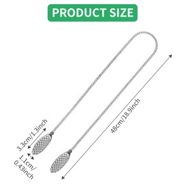 Metal Napkin Clips for women, 4 Pcs Portable Napkin Holder Fixing Clip Chain Napkin Chains Towel Apron Bibs Chains for Men Women Elderly or Pet Fixing Napkins (Silver)