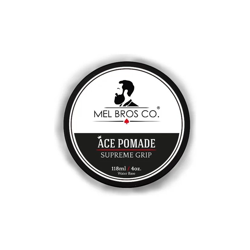 Ace Pomade Supreme Grip 4oz - Biotina Queratina Pantenol