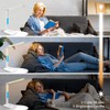 snsok snsok Desk Lamp with Wireless Charger, USB Charging Port,