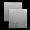 1mm Thick Titanium Plate Sheet - 4" x 4" x