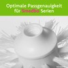 Bürstenking Toilet Replacement Brush Head, 71 mm, Toilet Brush Head