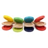 Toyvian Kids Wooden Toys Musical Wooden Castanet Clapper Finger Castanet