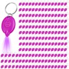 VIHOSE 200 Pcs UV Keychain Light 395nm Mini UV Keychain
