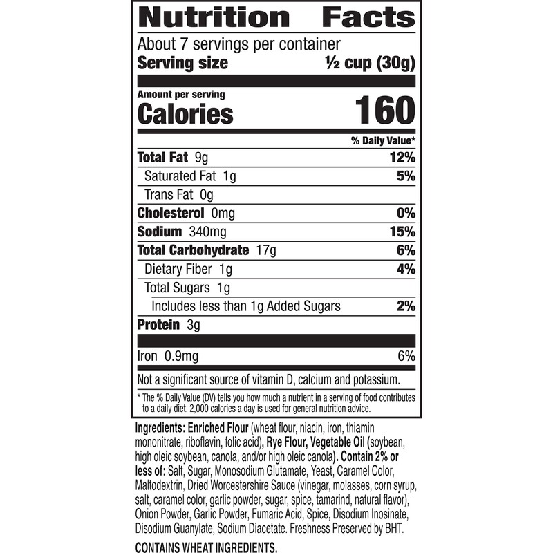 Gardetto's Special Request Garlic Rye Chips, Snack Bag, 8 oz