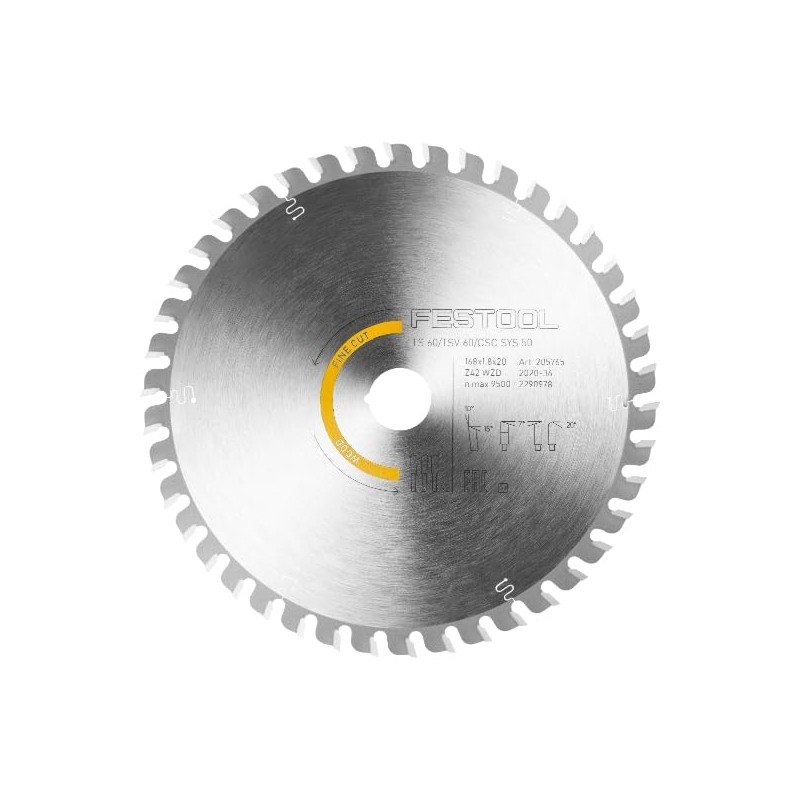 Festool Circular Saw Blade HW 168 x 1.8 x 20