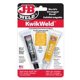 J-B Weld JB Weld KwikWeld 8276UK - Carded (2) 1 oz. Twin Tubes