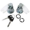 Upgraded 2 Sets Door Lock Cylinder w/Keys Kit Repl.#F4TZ-1522050-B for