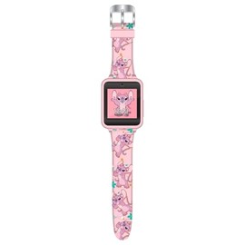 Kids Licensing Interactive Clock LAS4088, Stitch Pink, Stitch Pink