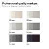 Winsor & Newton, Promarker, Neutral Colours, Set of 6, Alcohol