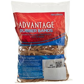 Alliance Advantage Latex Rubber Band, No 54, Assorted Size, 1/4 lb Bag, Natural