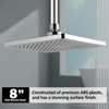 ACA International 8'' Bathroom Overhead Shower Head Rain Shower Head