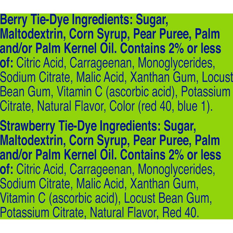 Fruit by the Foot Fruit Flavored Snacks, Berry and Strawberry