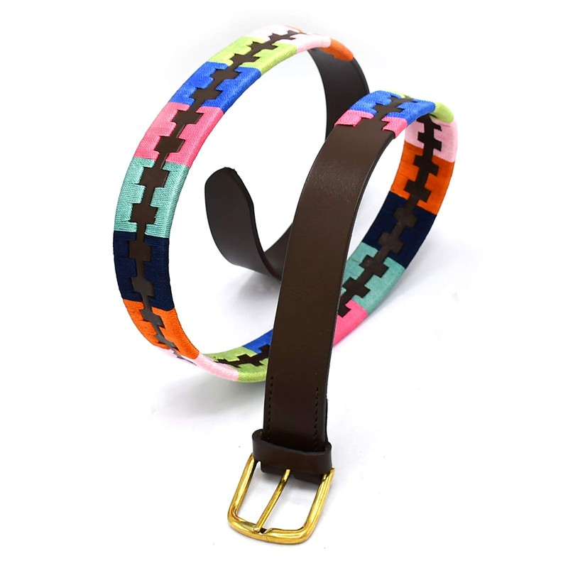 AAProTools Leather Multi Polo Belt Multi Coloured 42" BLT-09