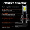 Unbranded Combo LED Headlight + Fog Bulbs Kit For GMC