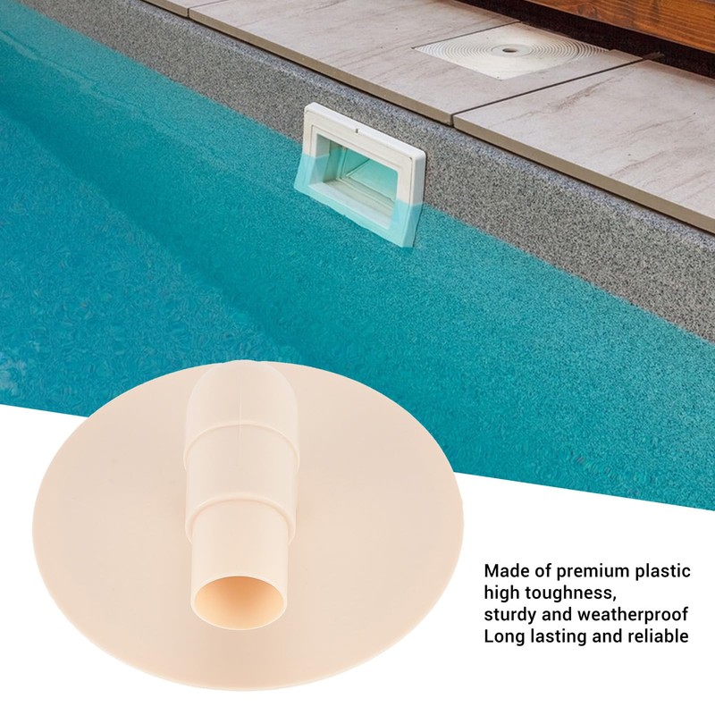 Pool Skimmer Vacuum Plate,Leak Proof Effective Ground Pool Vacuum Plate,Easy