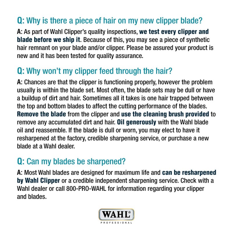 Wahl Professional Animal Competition Series Detachable Blade