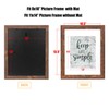 kennethan Rustic Brown 11x14 Picture Frame - Made to Display