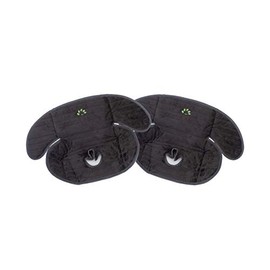 Piddle pad Car Seat Protector - Car Seat Saver Stroller Potty Pad, Baby Car Seat Cover, Car Seat Waterproof Liner for Potty Training Prevent Dipper Leaking 20x15 inch Black 2PCS(Black)