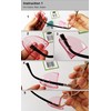 WAHAH 5 Pairs 5 Colors Side Shields for Eyeglasses -
