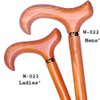 Vista International Deluxe Ladie's Derby Gold Maplewood Stick Walking Poles,