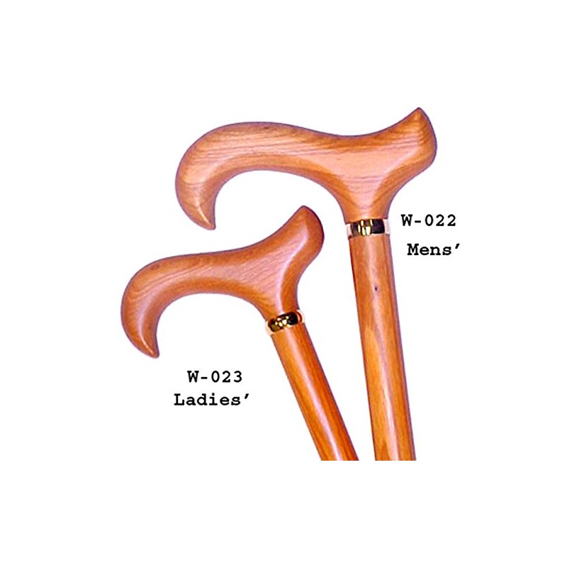 Vista International Deluxe Ladie's Derby Gold Maplewood Stick Walking Poles,