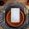 15 Inch Velvet Round Placemat with Ruffle for Dining Table