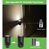 GEPLAD 4 Pack LED Night Light, Plug Into Wall, Dusk