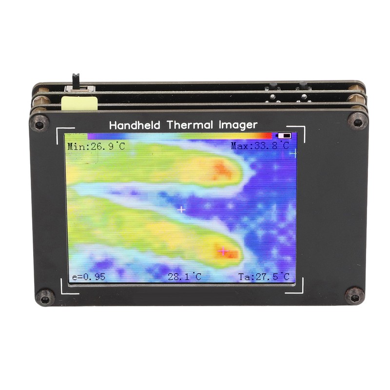 Thermal Imager DIY Rechargeable Infrared Imaging Camera MLX90640 for Electronic