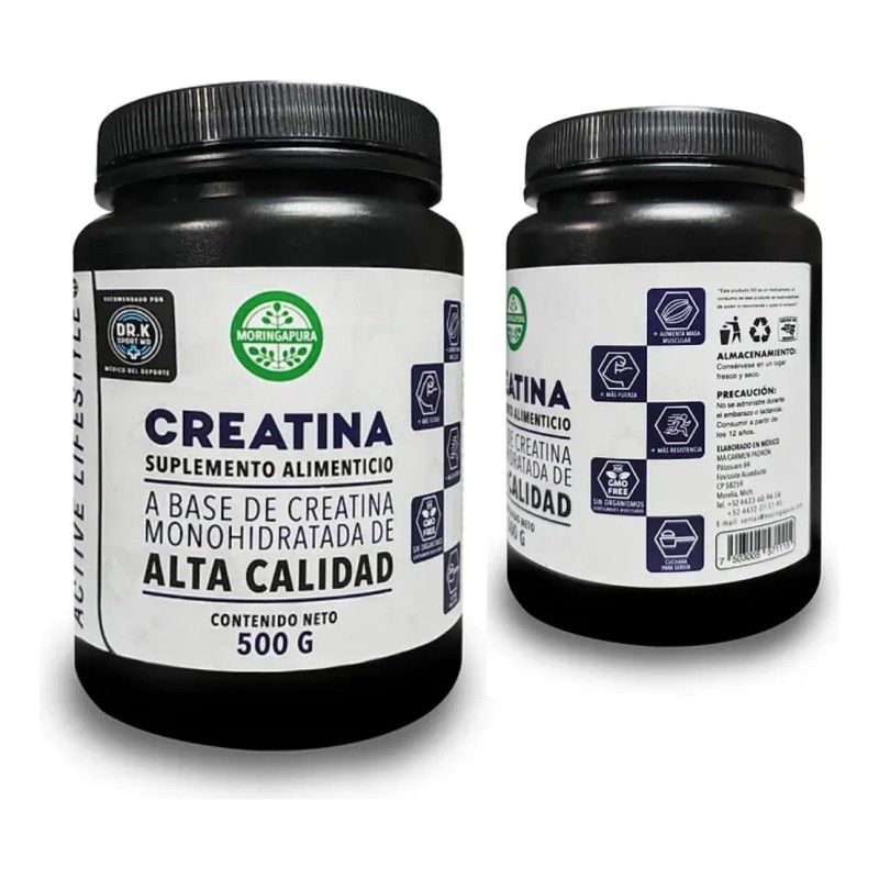 Moringa Pura Creatina Sin Sabor