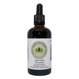 Lugols Iodine Solution 12% - 110ml - with Glass Pipette