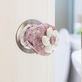 Angoily 8 Pcs Doorknob Gloves Baby Door Knob Safety Cover Door Handle Protector Round Door Knob Cover Halt Toddler Door Knob Cover Door Knob Cover Decorative Child Cotton Winter Wall Pad