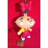 Family Guy STEWIE W MISTLETOE CHRISTMAS ORNAMENT HOLIDAY MINT 3"