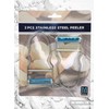 2X Stainless Steel Peeler French Potato Peeler Vegetable Fruit Easy