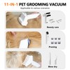 Dog Grooming Vacuum and Dryer,2.2L Pet Grooming Vacuum Kit with