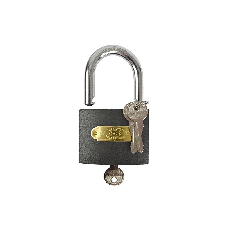 75mm Iron Padlock with Hardened Shackle Padlocks Shed Gate Lock