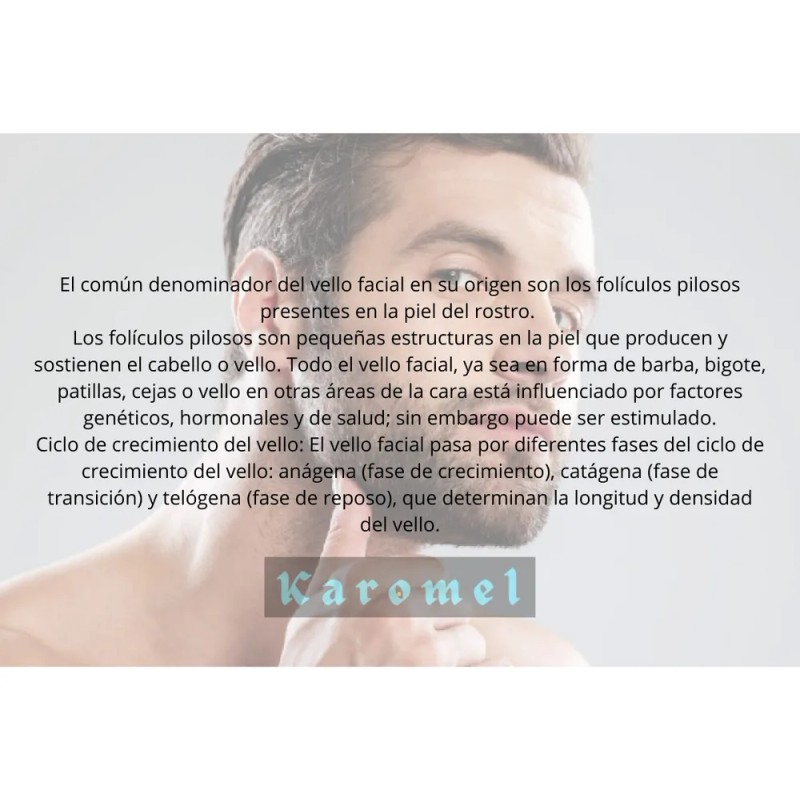 Aceite Karomel Barba Bigote Y Cabello Lavanda