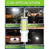 UNXMRFF - Super Bright 194 LED Light Bulbs White, T10