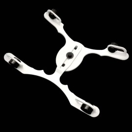 Crush X-Mount Tom Suspension Mount 10x7, White (w/o Bracket)